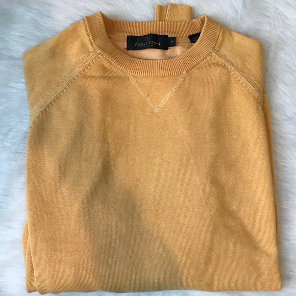 Bugatchi Other - Men’s Bugatchi Light Cognac Crewneck Sweater Med